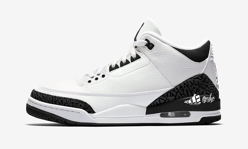 2020年 秋発売予定！ナイキ エア ジョーダン 3レトロ SP "ホワイト/ブラック" (NIKE AIR JORDAN 3 RETRO SP "White/Black") [DA3595-100]