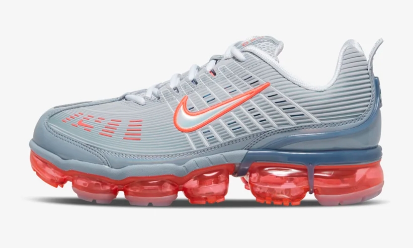 ナイキ エア ヴェイパーマックス 360 “スカイグレー/フラッシュクリムゾン” (NIKE AIR VAPORMAX 360 “Sky Grey/Flash Crimson”) [CK9671-002]