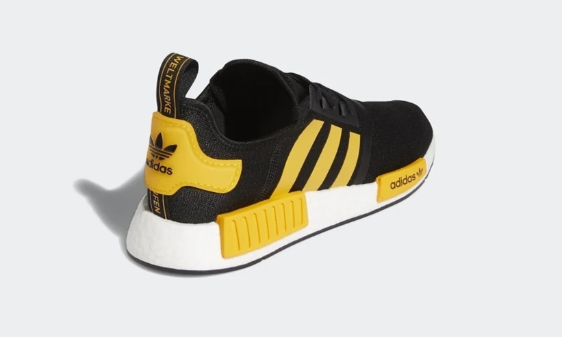 6/1発売！adidas Originals NMD_R1 “Core Black/Active Gold/Cloud White” (アディダス オリジナルス エヌ エム ディー “ブラック/ゴールド/ホワイト”) [FY9382]