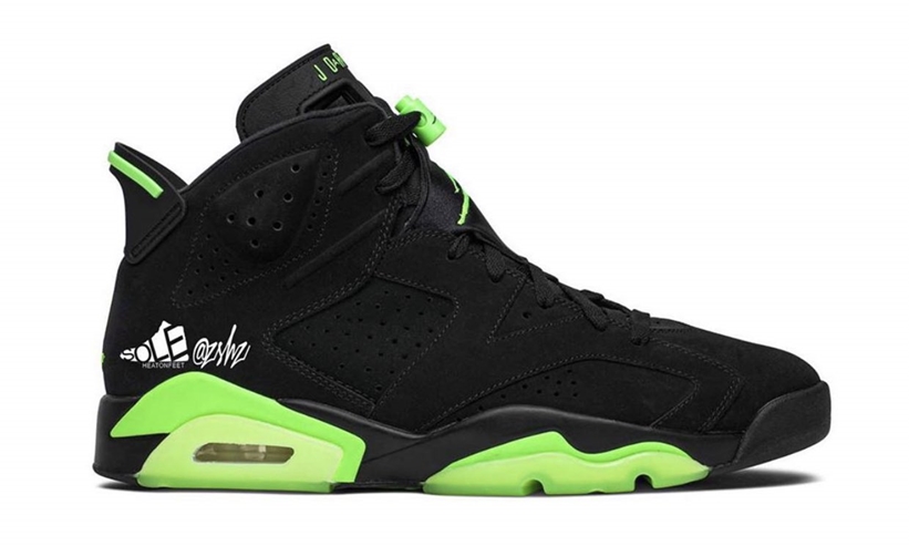 6/5 発売予定！ナイキ エア ジョーダン 6 レトロ “ブラック/エレクトリックグリーン” (NIKE AIR JORDAN 6 RETRO “Black/Electric Green”) [CT8529-003]