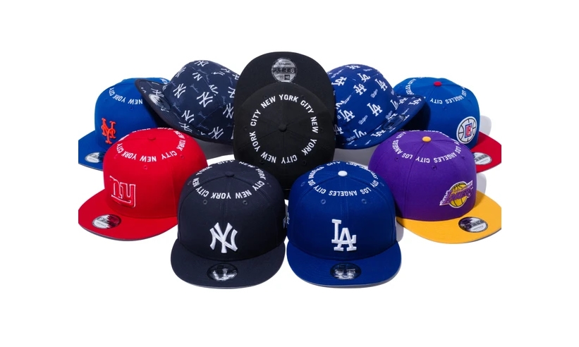 ニューエラからニューヨーク/ロサンゼルスに本拠地があるチームのコレクション「New York/Los Angeles Collection」が発売 (New Era)