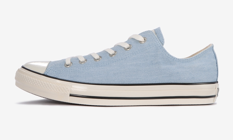 5/22発売！コンバースから洗い加工を施したデニム素材をアッパーに採用した CONVERSE ALL STAR US FRAYEDDENIM OX (オールスター US フレイドデニム OX)