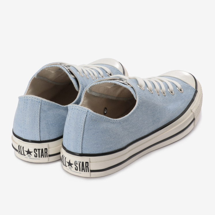 5/22発売！コンバースから洗い加工を施したデニム素材をアッパーに採用した CONVERSE ALL STAR US FRAYEDDENIM OX (オールスター US フレイドデニム OX)