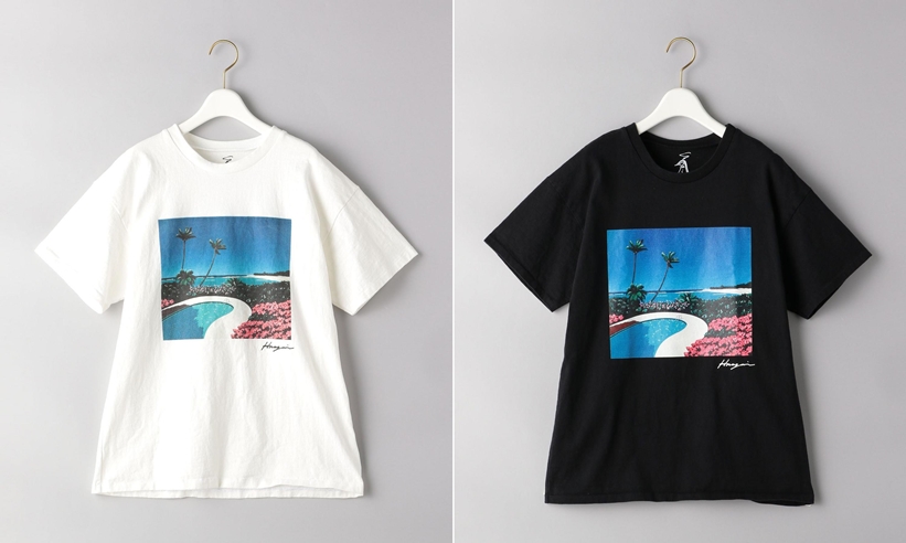 1980年代を代表するアーティスト永井 博氏とのコラボレーション「HIROSHI NAGAI for UNITED ARROWS TEE」が発売 (ユナイテッドアローズ)