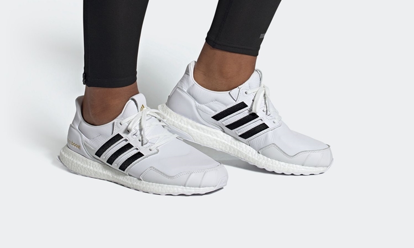 5/19発売！adidas ULTRA BOOST DNA “White/Core Black/Gold Metallic” (アディダス ウルトラ ブースト DNA “ホワイト/ブラック/ゴールドメタリック”) [EH1210]