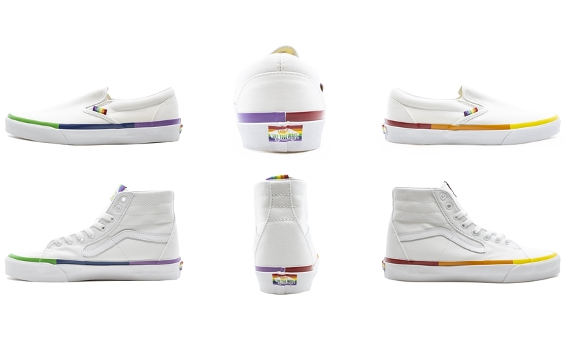 VANS "RAINBOW FOXING" CLASSIC SLIP ON/SK8-HI (バンズ "レインボーフォクシング" クラシックスリッポン/スケートハイ)