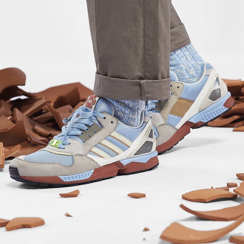 5/23発売！END Clothing × adidas ZX 9000 “KILN” (エンド アディダス ZX 9000 “キルン”) [FW5022]