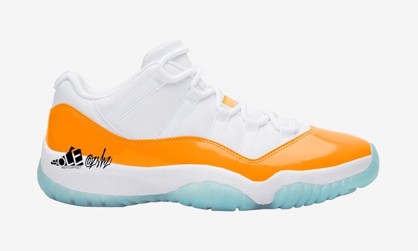 【国内 5/6 発売】ナイキ ウィメンズ エア ジョーダン 11 レトロ ロー “ブライトシトラス” (NIKE WMNS AIR JORDAN 11 RETRO LOW “Bright Citrus”) [AH7860-139]