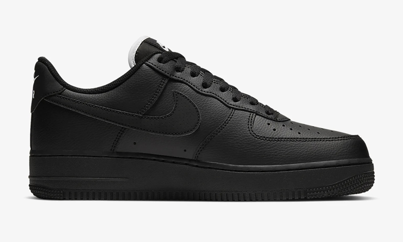 ナイキ エア フォース 1 07 ロー “ブラック” (NIKE AIR FORCE 1 07 LOW “Black”) [CJ1607-001]