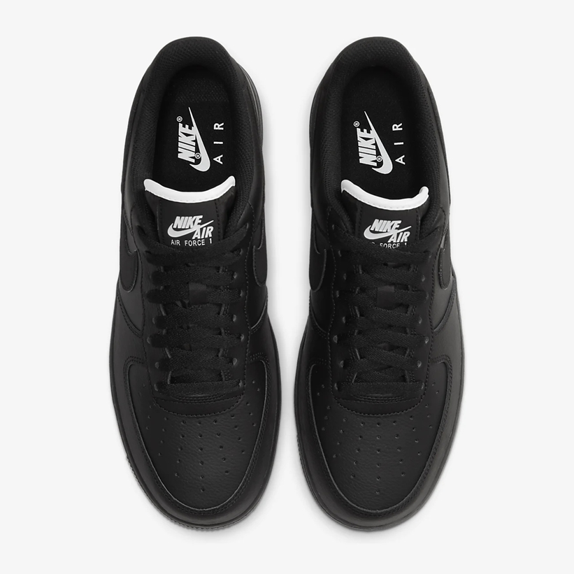 ナイキ エア フォース 1 07 ロー “ブラック” (NIKE AIR FORCE 1 07 LOW “Black”) [CJ1607-001]