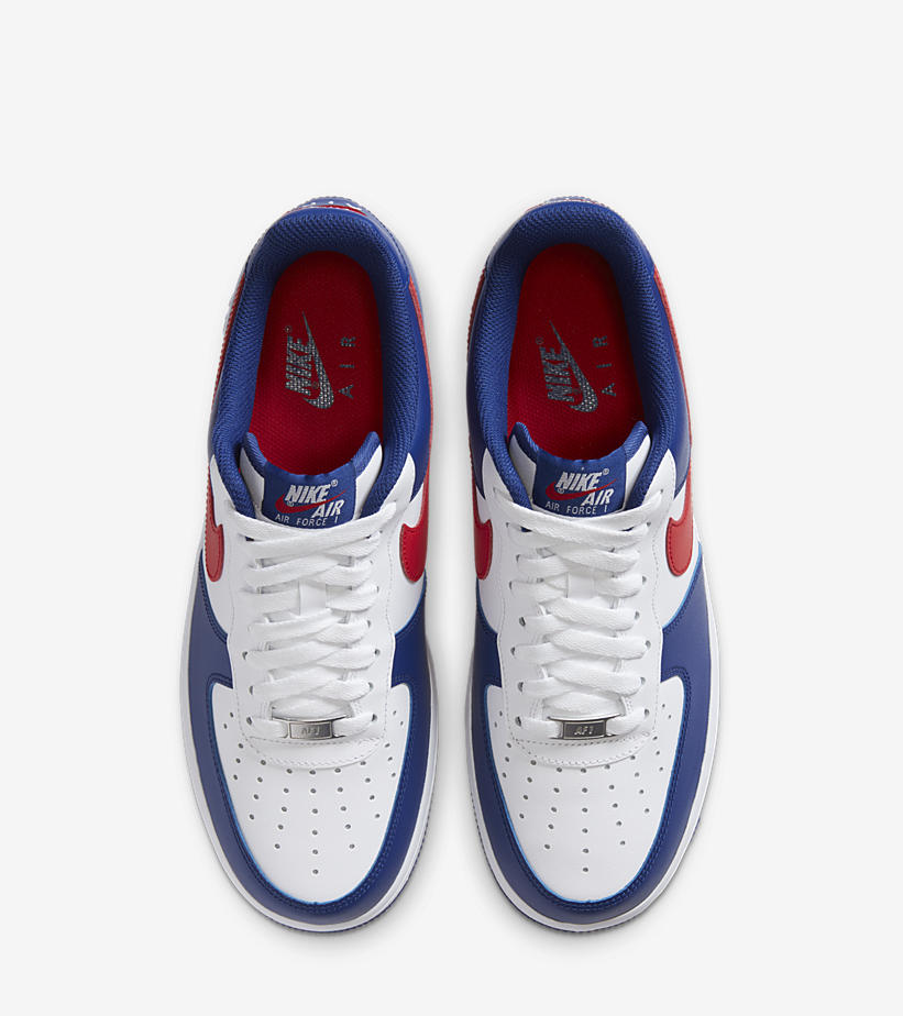 ナイキ エア フォース 1 ロー “ホワイト/ネイビー/レッド” (NIKE AIR FORCE 1 LOW “White/Navy/Red”) [CZ9164-100]