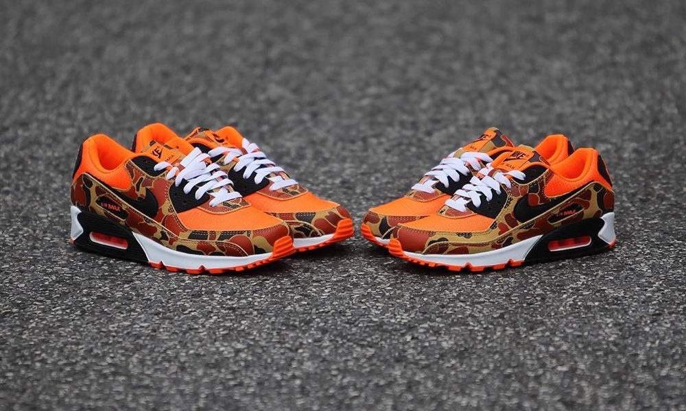 6/16発売！ナイキ エア マックス 90 “カモ/オレンジ” (NIKE AIR MAX 90 “Camo/Orange”) [CW4039-800]