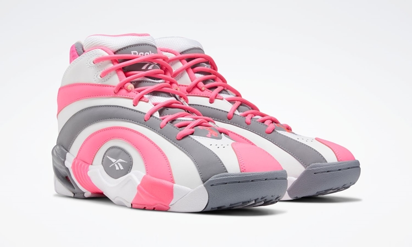 リーボック シャックノーシス “ホワイト/ソーラーピンク/コールドグレー” (REEBOK SHAQNOSIS “White/Solar Pink/Cold Grey”) [EF3074]