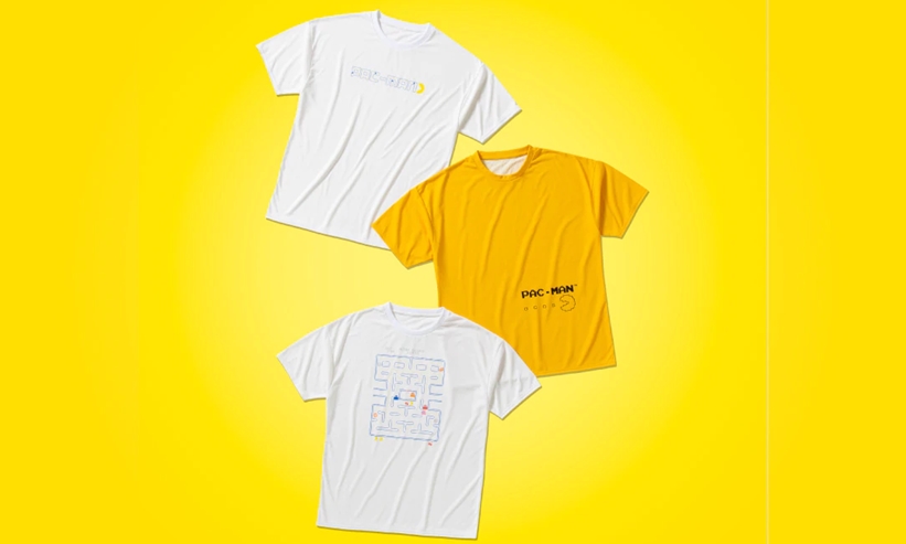 パックマンとスーパースポーツゼビオとのコラボTEEが6月上旬発売 (PAC MAN)