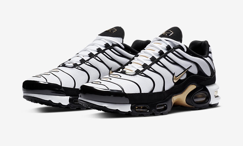 ナイキ エア マックス プラス “ホワイト/ブラック/メタリックゴールド” (NIKE AIR MAX PLUS “White/Black/Metallic Gold”) [CZ9188-001]