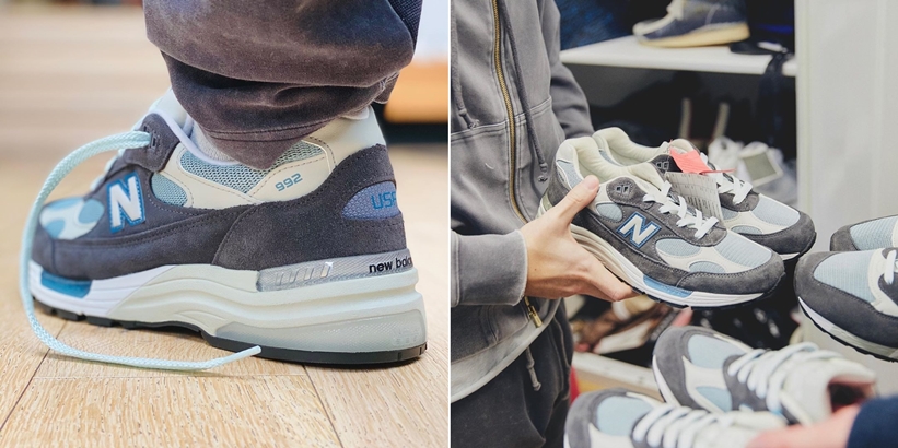 KITH RONNIE FIEG × New Balance M992/M998 “Steel Blue” (キス ニューバランス M992/M998 “スティールブルー”)