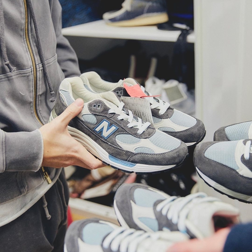 KITH RONNIE FIEG × New Balance M992/M998 “Steel Blue” (キス ニューバランス M992/M998 “スティールブルー”)