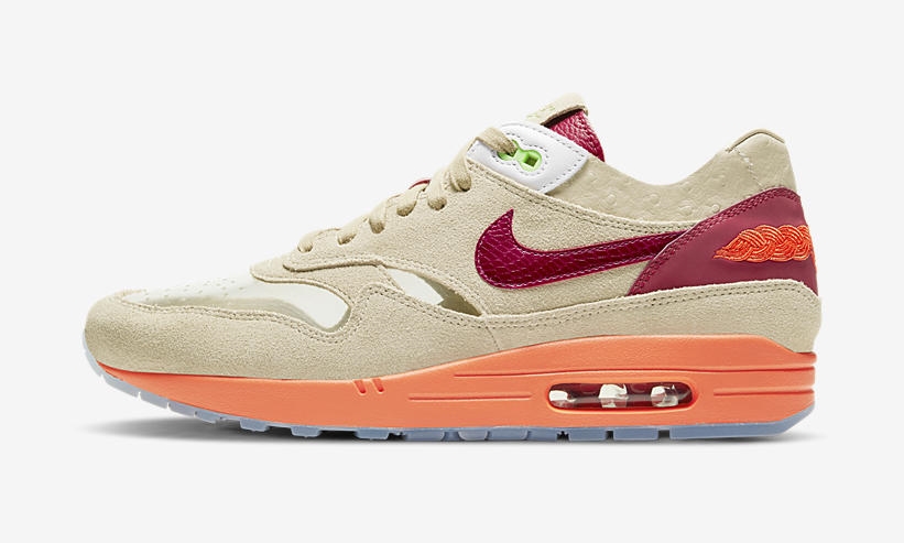 国内 3/6 発売！CLOT × NIKE AIR MAX 1 “Kiss Of Death” (クロット ナイキ エア マックス 1 “キス・オブ・デス”) [DD1870-100]