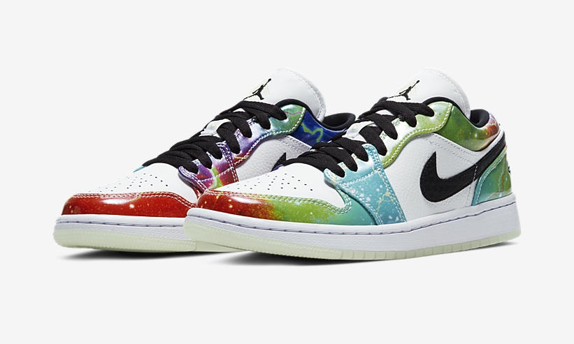 ナイキ ウィメンズ エア ジョーダン 1 ロー “ギャラクシー” (NIKE WMNS AIR JORDAN 1 LOW “Galaxy”) [CW7310-909]