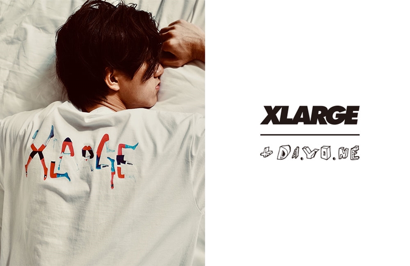 XLARGE × +DA.YO.NE.(Yasumasa Yonehara) “CHINA LIMITED COLLABORATION” が5/23から発売 (エクストララージ 米原 康正)