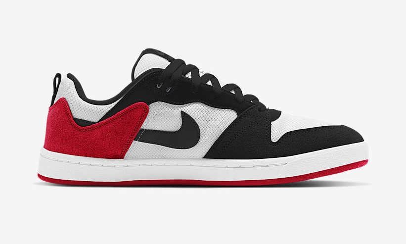 ナイキ SB アリウープ “ブラックトゥ/ユニバーシティレッド” (NIKE SB ALLEYOOP “Black Toe/University Red”) [CJ0882-102]