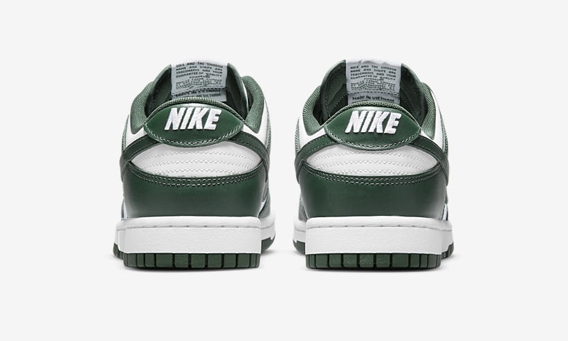 【海外 2024年 5/10 リストック予定】ナイキ ダンク ロー レトロ “ミシガンステート/ホワイト/チームグリーン” (NIKE DUNK LOW RETRO “Michigan State/White/Team Green”) [DD1391-101]