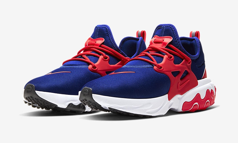 ナイキ リアクト プレスト “オブシディアン/ユニバーシティレッド/ホワイト” (NIKE REACT PRESTO “Obsidian/University Red/White”) [CW5586-400]