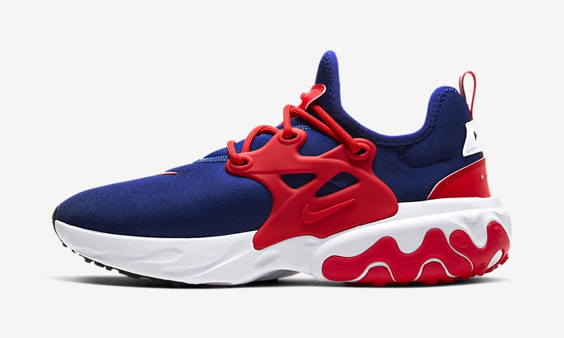 ナイキ リアクト プレスト “オブシディアン/ユニバーシティレッド/ホワイト” (NIKE REACT PRESTO “Obsidian/University Red/White”) [CW5586-400]