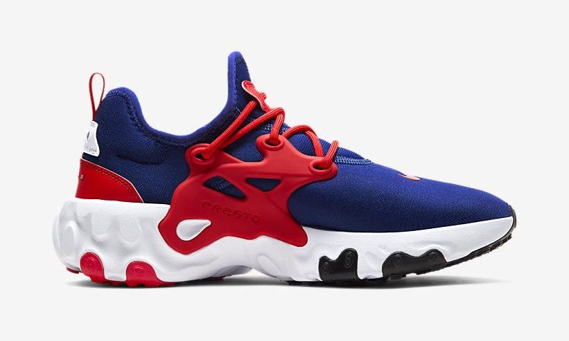 ナイキ リアクト プレスト “オブシディアン/ユニバーシティレッド/ホワイト” (NIKE REACT PRESTO “Obsidian/University Red/White”) [CW5586-400]