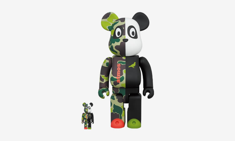 BE@RBRICK × atmos x STAPLEのトリプルコラボ 第3弾！100% & 400% セットが6月発売 (ベアブリック アトモス ステイプル)