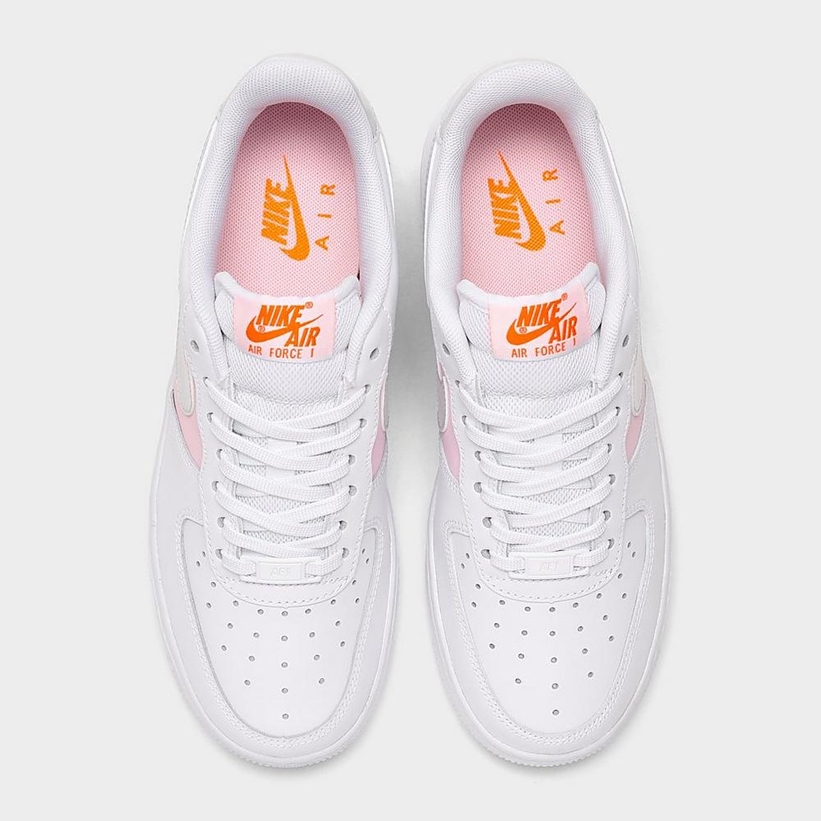 ナイキ ウィメンズ エア フォース 1 07 ロー SE “ホワイト/ピンクフォーム” (NIKE WMNS AIR FORCE 1 07 LOW SE “White/Pink Foam”) [CZ0369-100]