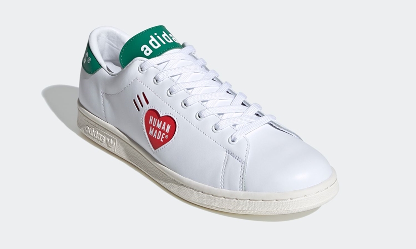 【8/6 発売】adidas Originals by HUMAN MADE “STAN SMITH” (アディダス オリジナルス バイ ヒューマンメイド スタンスミス) [FY0734,0735,0736]