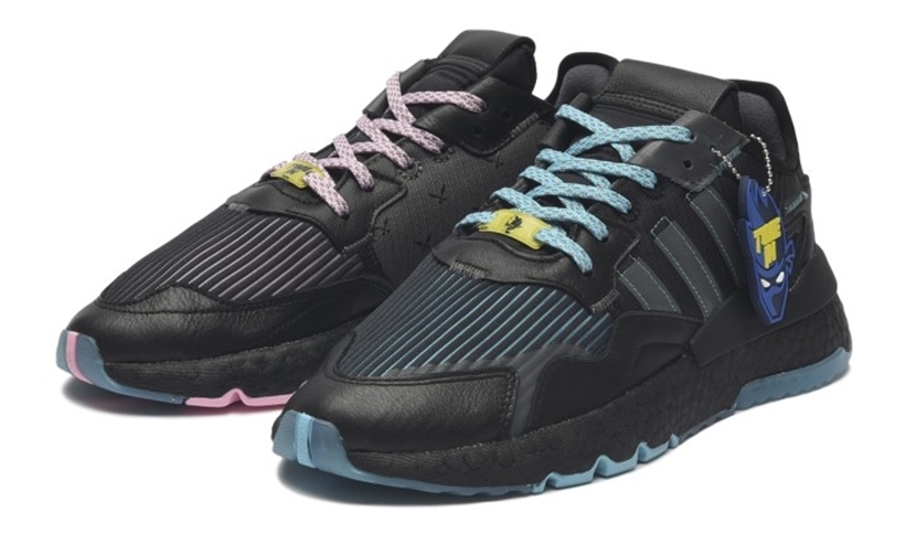 6/5発売！Ninja × adidas Originals NITE JOGGER “TIME IN” “Black/Grey Five” (ニンジャ アディダス オリジナルス ナイトジョガー “タイムイン” “ブラック/グレーファイブ”) [Q47198]