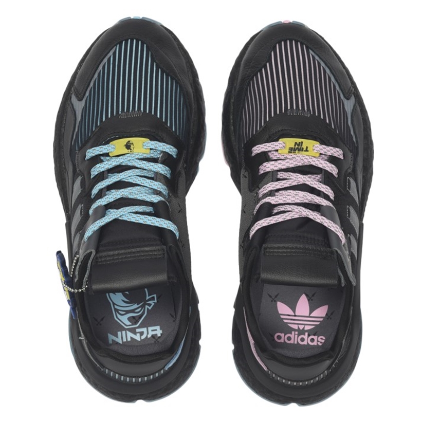 6/5発売！Ninja × adidas Originals NITE JOGGER “TIME IN” “Black/Grey Five” (ニンジャ アディダス オリジナルス ナイトジョガー “タイムイン” “ブラック/グレーファイブ”) [Q47198]