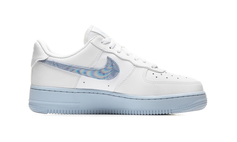 ナイキ ウィメンズ エア フォース 1 07 ロー “ホワイト/ハイドロゲンブルー” (NIKE WMNS AIR FORCE 1 07 LOW “WHITE/HYDROGEN BLUE”) [CZ0377-100]