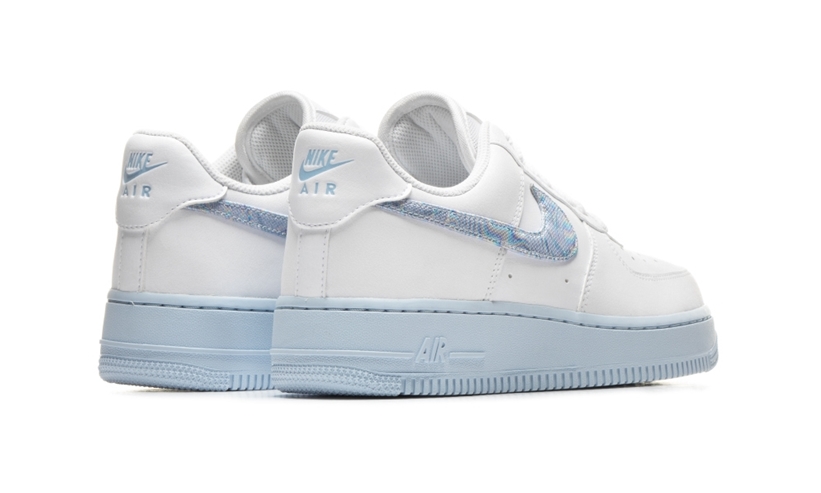 ナイキ ウィメンズ エア フォース 1 07 ロー “ホワイト/ハイドロゲンブルー” (NIKE WMNS AIR FORCE 1 07 LOW “WHITE/HYDROGEN BLUE”) [CZ0377-100]