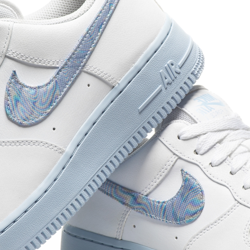 ナイキ ウィメンズ エア フォース 1 07 ロー “ホワイト/ハイドロゲンブルー” (NIKE WMNS AIR FORCE 1 07 LOW “WHITE/HYDROGEN BLUE”) [CZ0377-100]