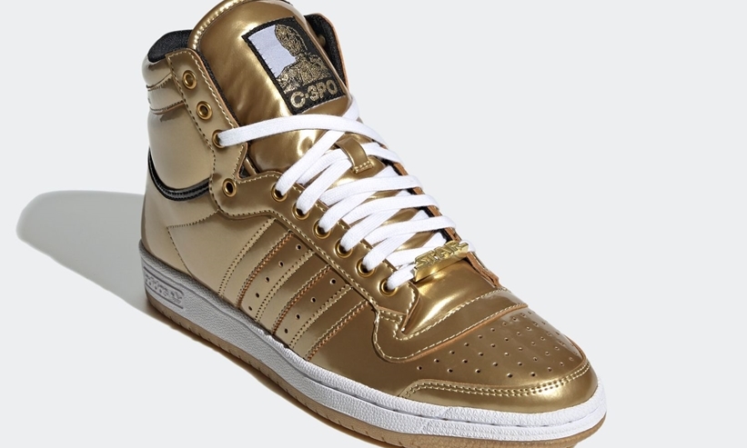 国内 8/15 発売！スターウォーズ × アディダス オリジナルス トップ テン ハイ “C-3PO” (STAR WARS adidas Originals TOP TEN HI “C-3PO”) [FY2458]