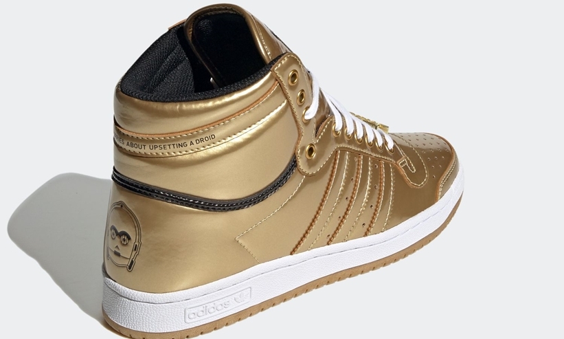 国内 8/15 発売！スターウォーズ × アディダス オリジナルス トップ テン ハイ “C-3PO” (STAR WARS adidas Originals TOP TEN HI “C-3PO”) [FY2458]