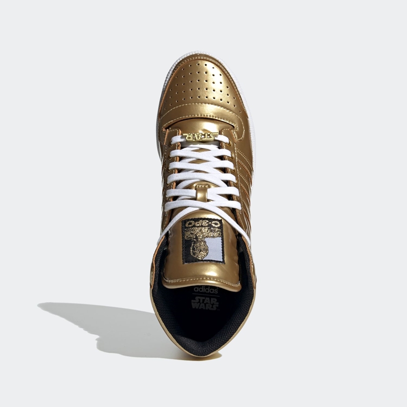 国内 8/15 発売！スターウォーズ × アディダス オリジナルス トップ テン ハイ “C-3PO” (STAR WARS adidas Originals TOP TEN HI “C-3PO”) [FY2458]