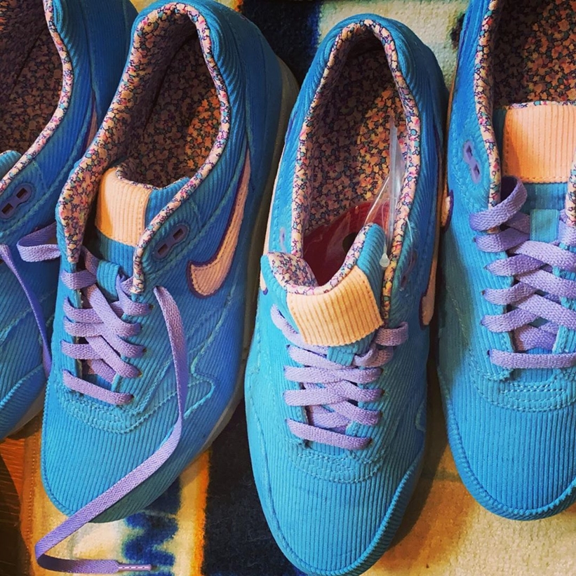 【リーク】CLOT x NIKE AIR MAX 1 “Blue Corduroy” (クロット ナイキ エア マックス 1 “ブルーコーデュロイ”)