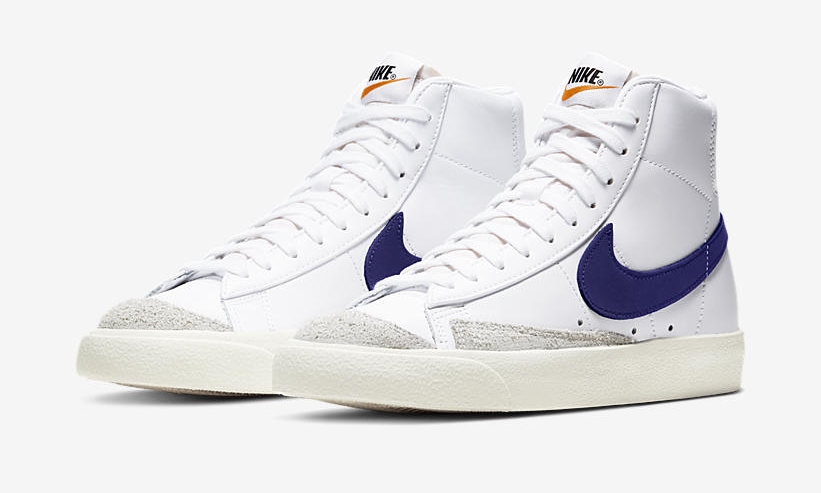 ナイキ ウィメンズ ブレーザー ミッド 77 “ホワイト/ブルー/ロイヤル” (NIKE WMNS BLAZER MID 77 “White/Blule/Royal”) [CZ1055-107]