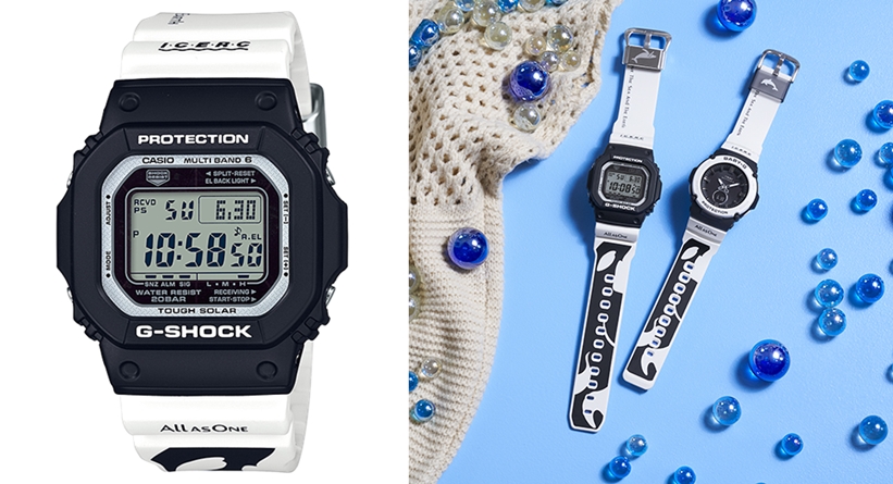 家族愛が強いと言われる「オルカ(シャチ)」をテーマにしたG-SHOCK GW-M5610K-1JR "Love The Sea And The Earth" が6月発売 (ジーショック Gショック)