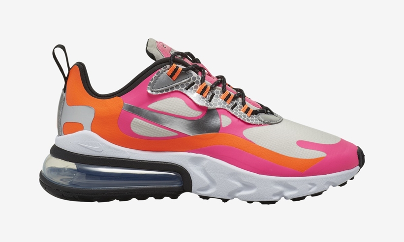 ナイキ エア マックス 270 リアクト “ホワイト/ピンク/オレンジ” (NIKE AIR MAX 270 REACT “White/Pink/Orange”) [CT1834-100]