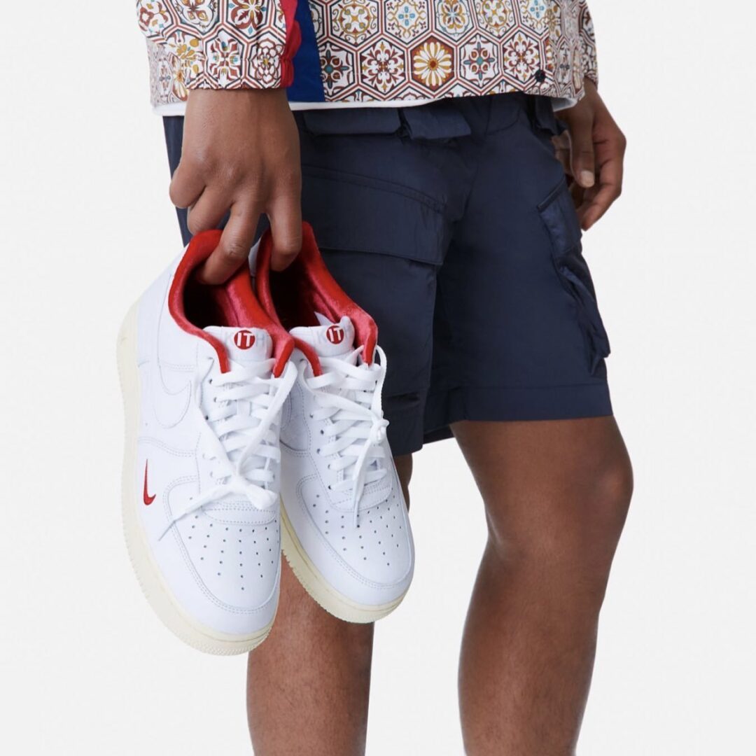 7/4発売！KITH × NIKE AIR FORCE 1 LOW “White/University Red/Metallic Gold” (キス ナイキ エア フォース 1 ロー “ホワイト/ユニバーシティレッド/メタリックゴールド”) [CZ7926-100]