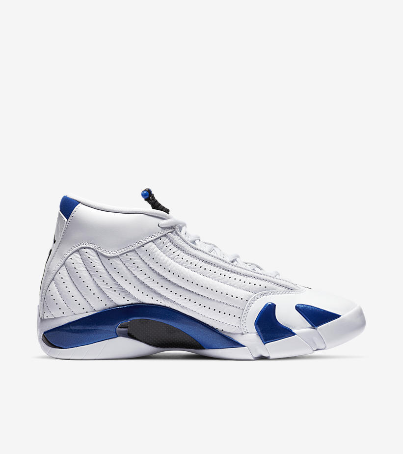 9/19 発売！ナイキ エア ジョーダン 14 レトロ “ホワイト/ハイパーロイヤル” (NIKE AIR JORDAN 14 RETRO “White/Hyper Royal”) [487471-104]