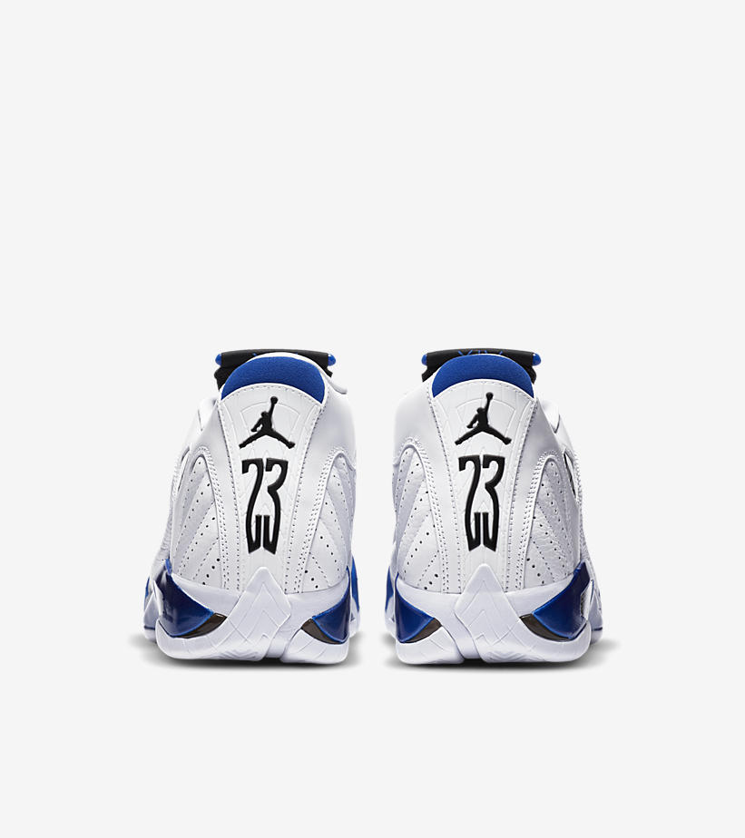 9/19 発売！ナイキ エア ジョーダン 14 レトロ “ホワイト/ハイパーロイヤル” (NIKE AIR JORDAN 14 RETRO “White/Hyper Royal”) [487471-104]