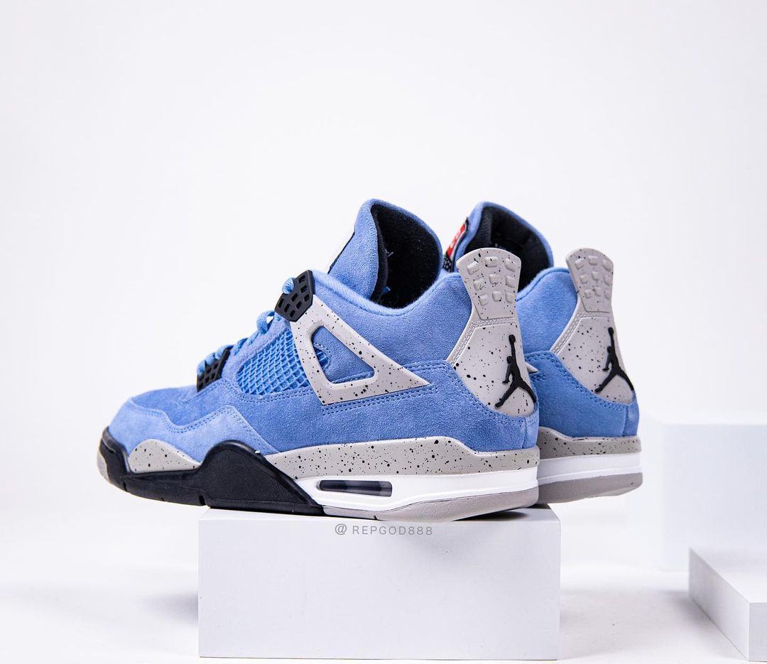 【国内 4/28 発売】ナイキ エア ジョーダン 4 “ユニバーシティブルー/テックグレー” (NIKE AIR JORDAN 4 “University Blue/Tech Grey”) [CT8527-400]