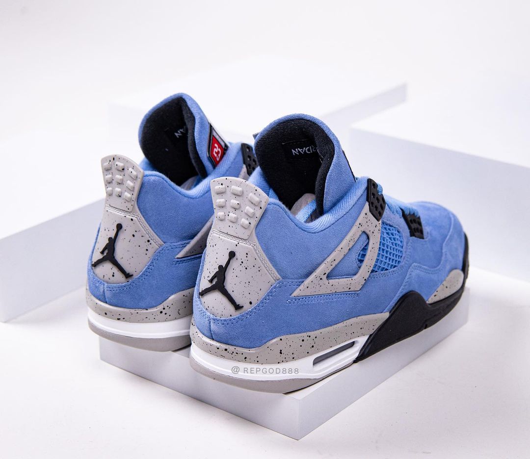 【国内 4/28 発売】ナイキ エア ジョーダン 4 “ユニバーシティブルー/テックグレー” (NIKE AIR JORDAN 4 “University Blue/Tech Grey”) [CT8527-400]