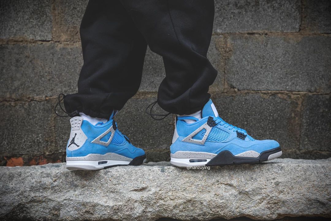 【国内 4/28 発売】ナイキ エア ジョーダン 4 “ユニバーシティブルー/テックグレー” (NIKE AIR JORDAN 4 “University Blue/Tech Grey”) [CT8527-400]